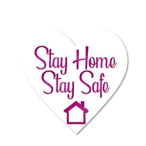 Stay Home Safe Vector PNG Images Creative Design Stay Home Safe