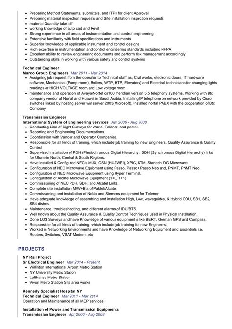 Use fancy fonts and colors. Sr Electrical Engineer Resume Example - ResumeKraft