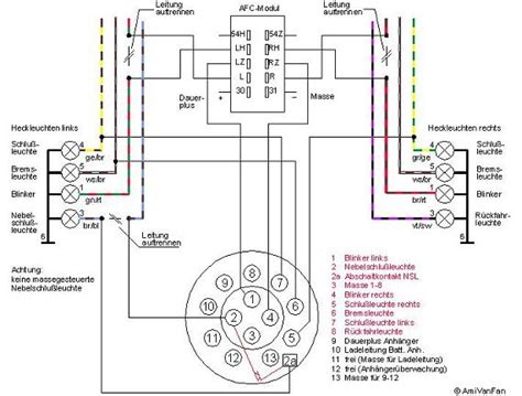 Habe heute versucht das rücklicht zu tauschen, weil das alt… Schaltplan Blinker Anhänger