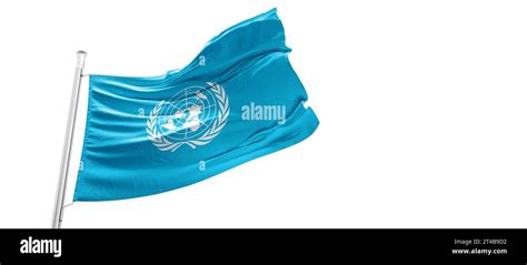 Flag Of The United Nations Stock Photo Alamy