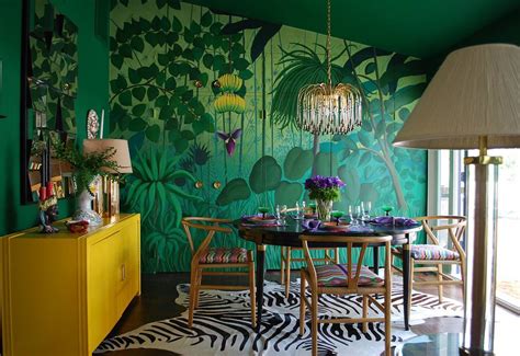 Tropical Green Rooms Decorating Ideas For Summer Room Decor Ideas