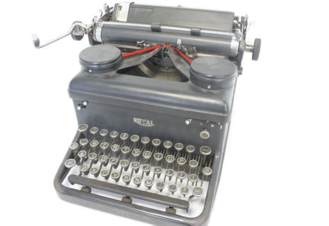 1920s Sunday Telegraph Typewriter This Is A Royal Typewriter Used By