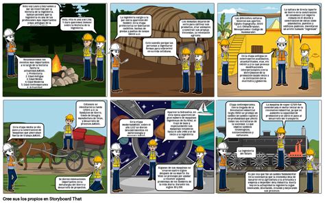 Historia De La Ingeniería Storyboard Por Guadir