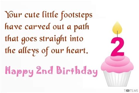 2nd Birthday Wishes Messages Quotes And Pictures Webprecis