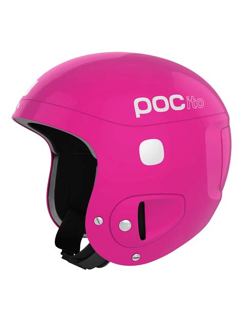 Poc Pocito Skull Fluorescent Pink Casques Vtt Enfant Snowleader