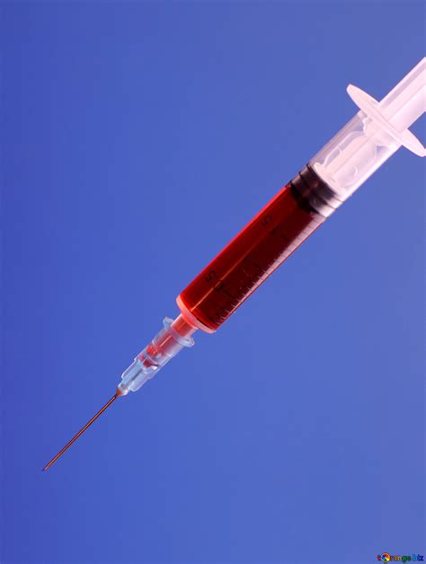 Blood In The Syringe Free Image № 19304