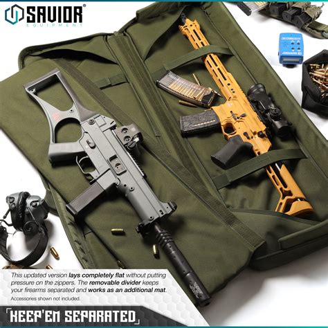 Savior Equip Tactical Double Rifle Bag Gun Range Padded Soft Case 36
