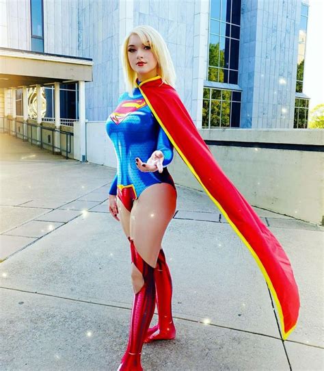 Supergirl New 52 Shiny Costume Cosplay By Olivia Disney Princess Halloween Costumes Cool