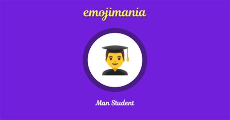 👨‍🎓 Man Student Emoji Copy And Paste Emojimania