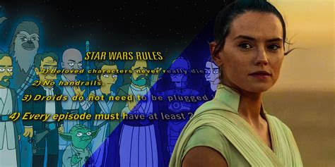 The Simpsons Just Trolled The 4 Rules Of Star Wars Movies