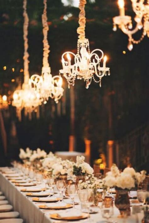 45 Glamorous Wedding Chandeliers That Wow Weddingomania