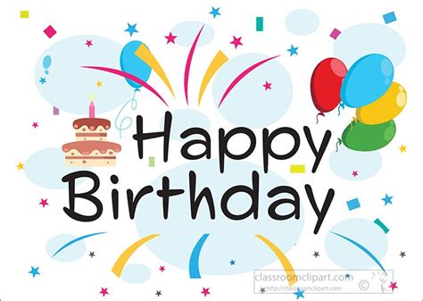 Happy Birthday Clipart Free Download Transparent Png Clipart Library
