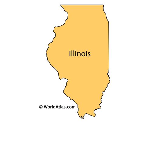 Illinois Towns In Alphabetical Order List Of The 50 States