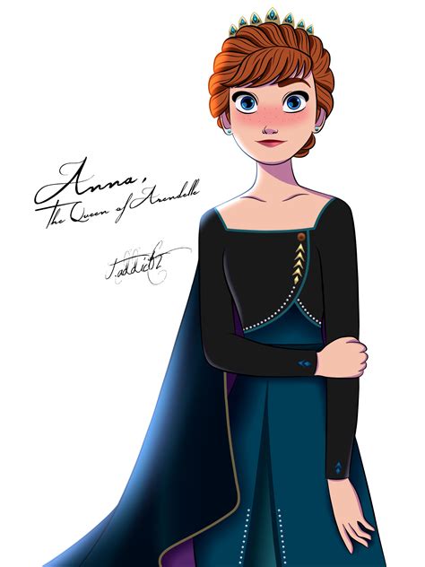 추리의 여왕 2 | queen of mystery 2. Anna, The Queen of Arendelle (Frozen 2) by ...