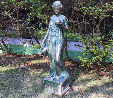 The release of her debut album, to hebe (2010), established her as a solo artist. Hebe Goddess 85cm Verdigris Statue - GardenSite.co.uk