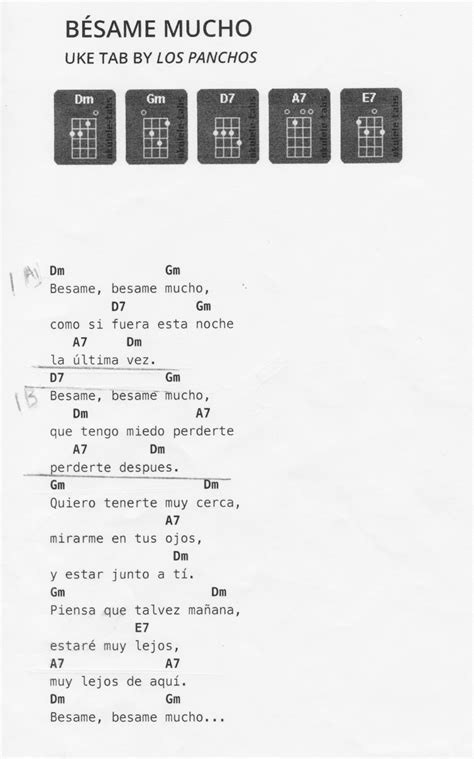 Chord Thursday Songs In Spanish Anne Ku