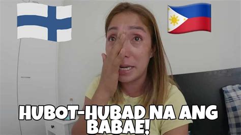 Hubot Hubad Na Ang Babaefilipina Life In Finlandcouple 🇫🇮 ️ 🇵🇭 Youtube