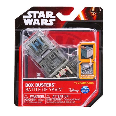 Star Wars Box Busters Battle Of Yavin By Spin Master Micro Playset Gray Age Spin Master