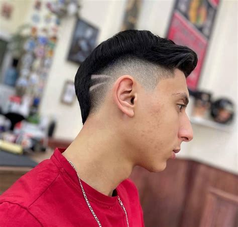 Comb Over Fade Without Line