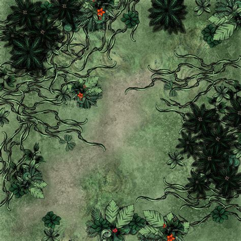 Dense Jungle Wilds Fantasy Map Dungeon Maps Dungeons And Dragons My