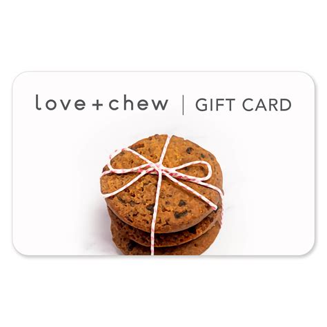 LOVE + CHEW GIFT CARD – Love + Chew