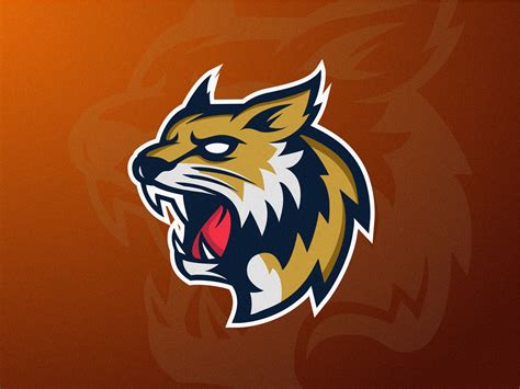 Wildcat Mascot Logo By Dmitry Lampy On Dribbble