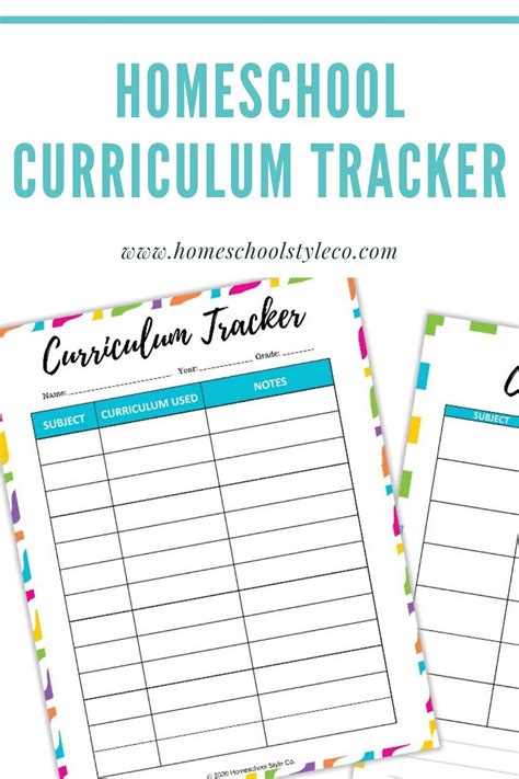Successfully Track Your Homeschool Records With This Easy Printable