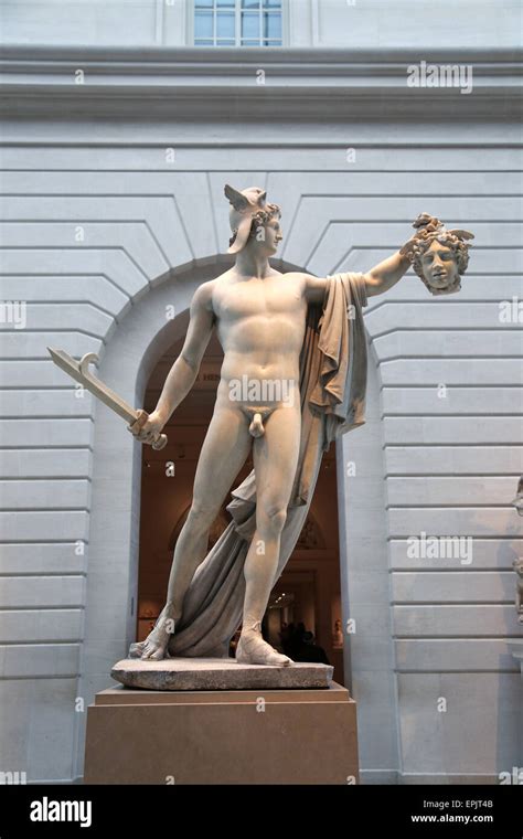 Perseus With The Head Of Medusa Marble Antonio Canova Italian Rome