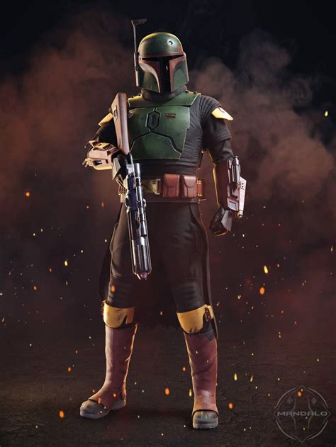 Boba Fett Wip By Mandaloart On Deviantart In 2022 Star Wars Outfits Boba Fett Star Wars Boba