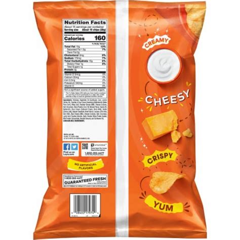 Lays® Cheddar And Sour Cream Flavored Potato Chips 1475 Oz Fred Meyer