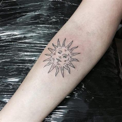 175 Tatuagens Do Sol E O Seu Significado