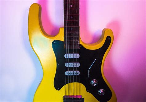 9ft Guitar Kemp London Bespoke Neon Signs Prop Hire Large Format