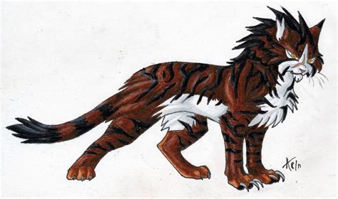 My Version Of Tigerclaw By Arven On Deviantart Warrior Cats