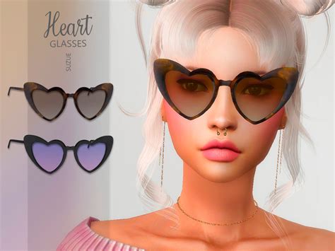 The Sims Resource Heart Glasses
