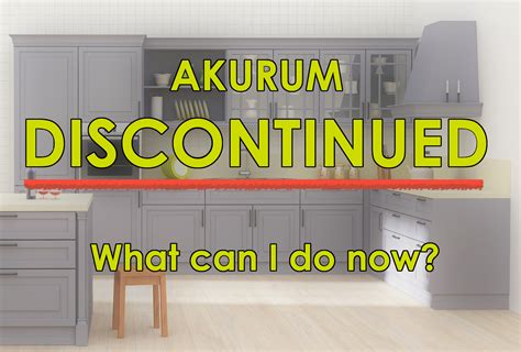 Ikea Discontinued The Akurum Kitchen What Can I Do Now