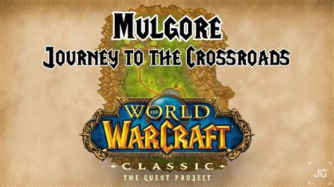 World Of Warcraft Classic Mulgore Journey To The Crossroads Youtube
