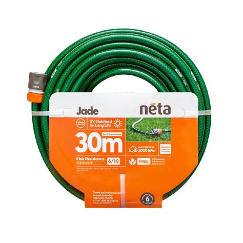 Neta Garden Hose Jade 12mm Fitted 30m The Warehouse