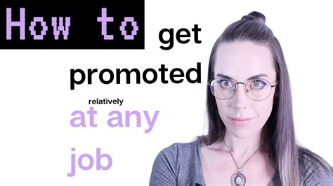 How To Get Promoted At Any Job Youtube
