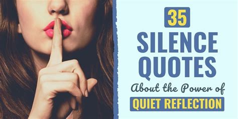 35 Silence Quotes About The Power Of Quiet Reflection