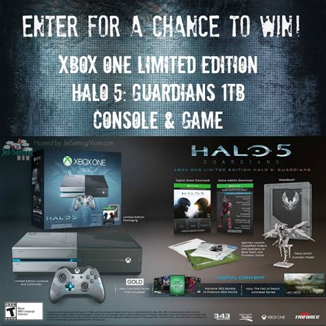 Xbox One Halo 5 Guardians 1 Tb Console And Gaming Bundle