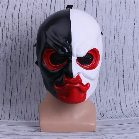 Payday 2 Mask Scar Scarface Masks Game Payday 2 Mask Cosplay Resin