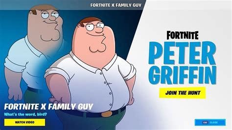 Will Players Get Peter Griffin Fortnite Skin For Free Explained