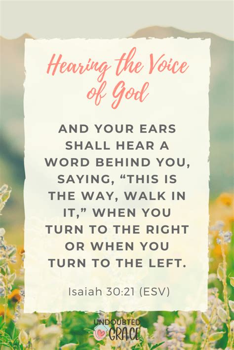 Hearing The Voice Of God 11 Powerful Bible Verses About Listening To