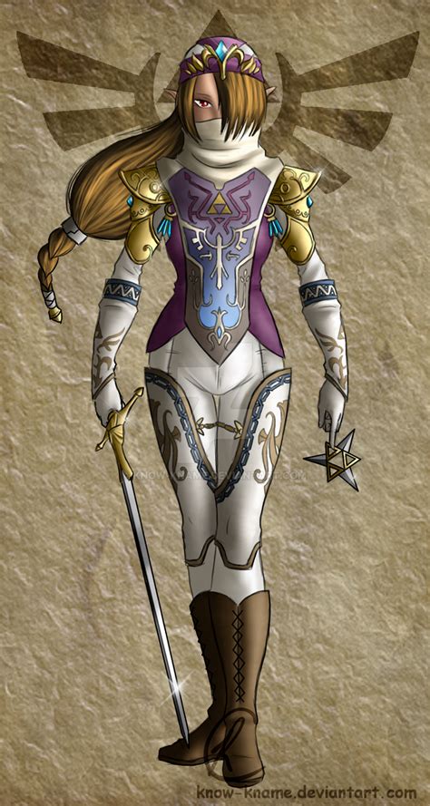 Hylian Sheik By Know Kname On Deviantart