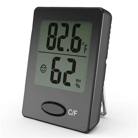 3pcs Baldr Mini Digital Thermometer Hygrometer Indoor Lcd Display