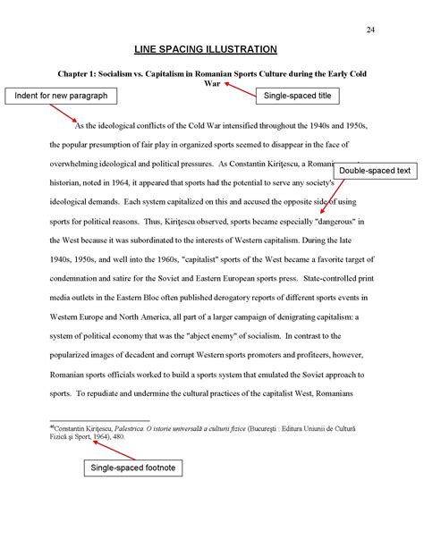 Standard Line Spacing For Dissertation How To Double Space In Word