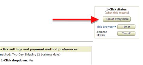 How To Turn Off Amazon 1 Click Ordering Everywhere