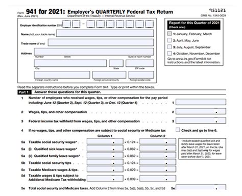 Create Free Fillable And Printable Form 941 X For 2023
