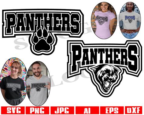 Panthers Svg Panther Svg Panther Pride Svg Panthers Paw Etsy