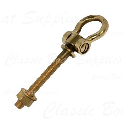 Davey Managnese Bronzebrass Ring Bolts Classic Boat Supplies